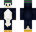 penguin with a riddler hat