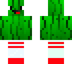 pickle wearing socks