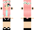 pink and green
