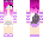 pink wolf girl