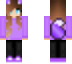 purple with no bow