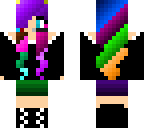 rainbow girl