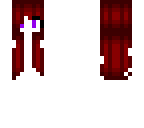 red girl hair base with eyes