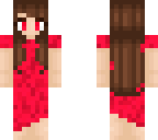 red-pink dress