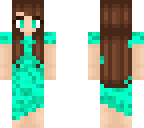 teal dress