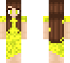 yellow-green dress