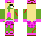 zombie crop top girl