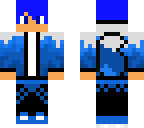 blue foxtail hoodie