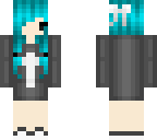 blue hair
