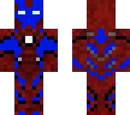 blue iron man