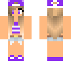 bright purple twin