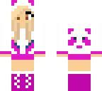 pink panda girl