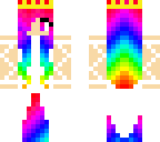 rainbow girl