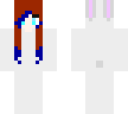 white bunny girl