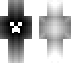 b and w creeper fade