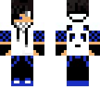 black and blue gamer