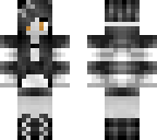 black and white girl redo