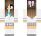 blue coco school girl