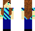blue girl