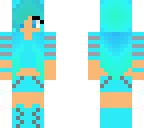 blue water girl
