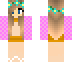 cotton candy candy corn bikini