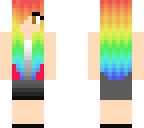 rainbow hair