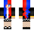 red and blue girl