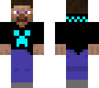 steve with creeper jacket