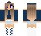 blue girl