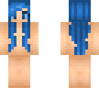 blue hair skin base