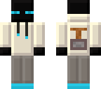 blue tiny pixels enderman