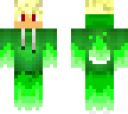 green flame