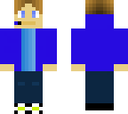 light and dark blue guy