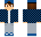 blue and black boy