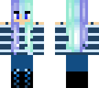 blue and purple