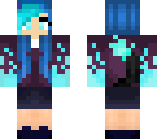 blue fire girl