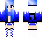 blue fire girl