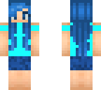 blue girl
