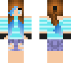 blue girl