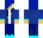 blue hoodie kid