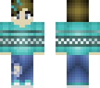 blue sweater wolfie