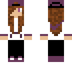 cool teen girl purple