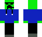 creeper with hoodie