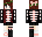 edit of pink skeleton
