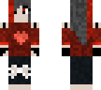 emo girl red