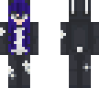 purple hair bunny