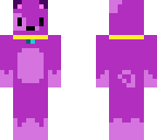 purple puppy and my skin