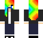 rainbow girl