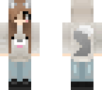 shy wolf girl