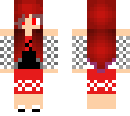 audrey belrose with checkered sleeves edit